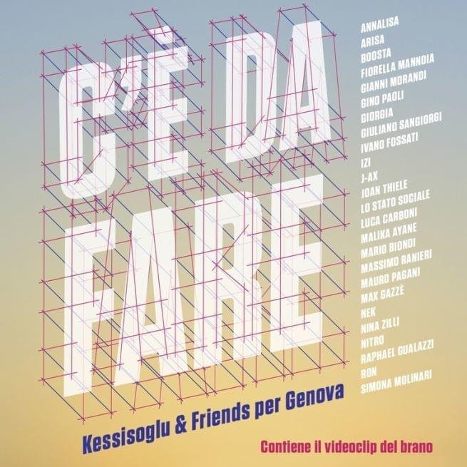 Foto di Kessisoglu & Friends per Genova, artista con ruolo nel rap italiano