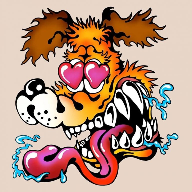 Cover della canzone 'Cane' di Ketama126