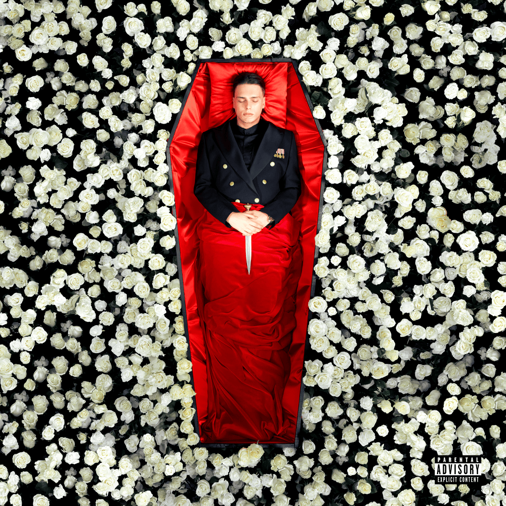 Cover dell'album 'Anche gli Eroi Muoiono' di Kid Yugi in cui &egrave; contenuta 'Push It'