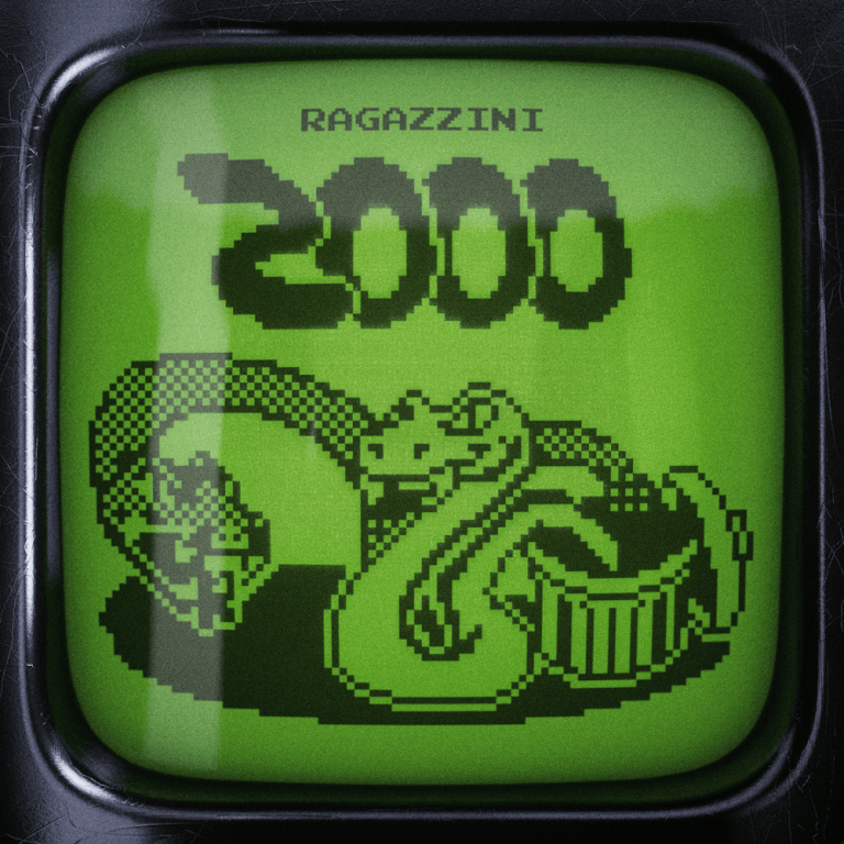 Cover della canzone 'Ragazzini 2000' di Kuremino ft. Nerissima Serpe