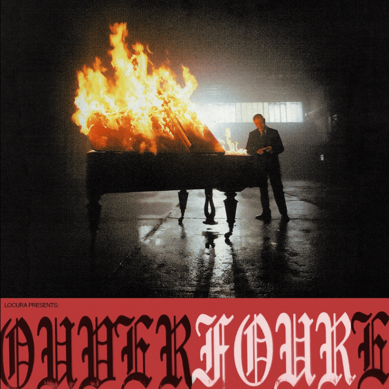 Cover della canzone 'OuverFOURe' di Lazza