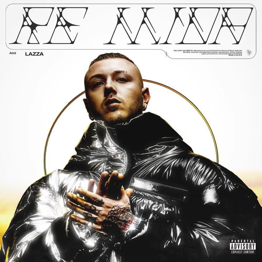 Cover dell'album 'Re Mida' di Lazza