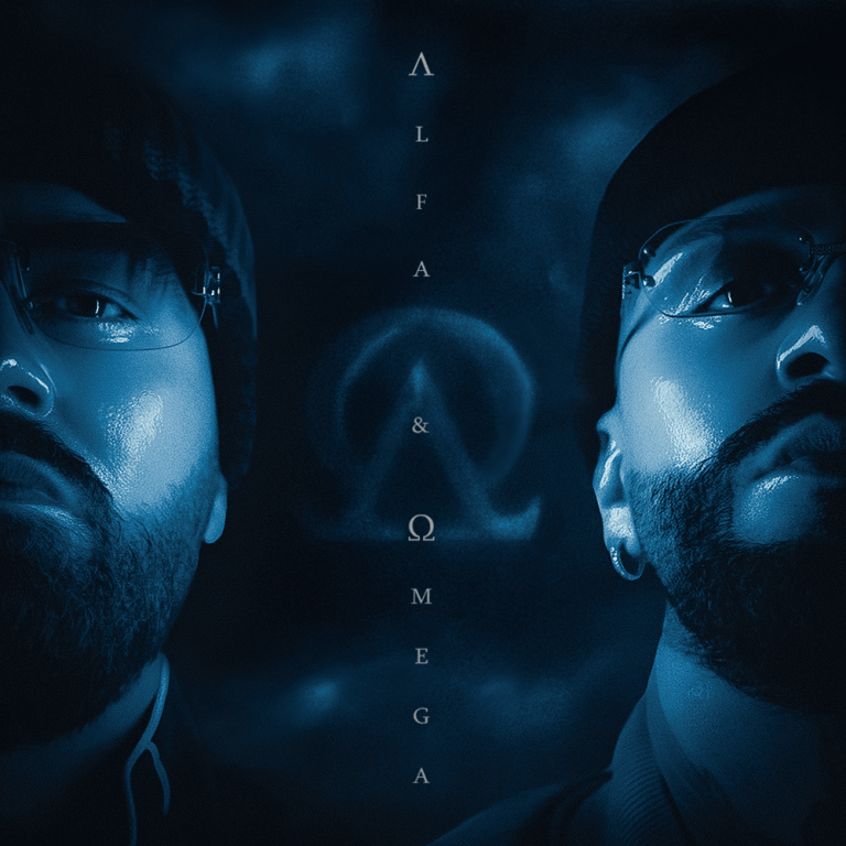 Cover dell'album 'ALFA & OMEGA' di Le Scimmie in cui è contenuta 'CUBAN LINK'