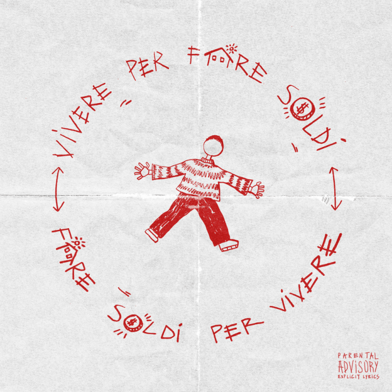 Cover della canzone 'VIVERE PER FARE SOLDI/FARE SOLDI PER VIVERE' di LILCR