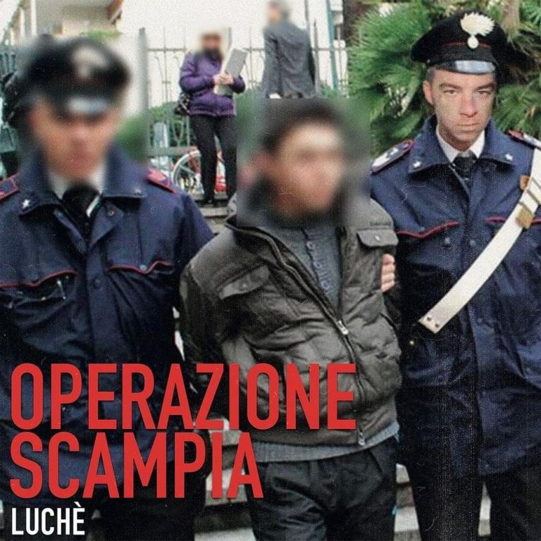 Cover della canzone 'Operazione Scampia' di Luchè