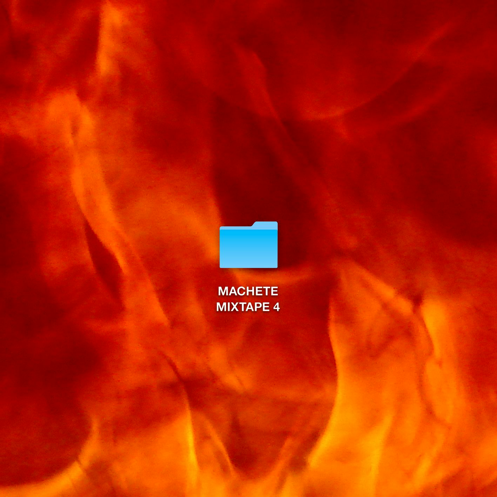Cover dell'album 'MACHETE MIXTAPE 4' di Machete