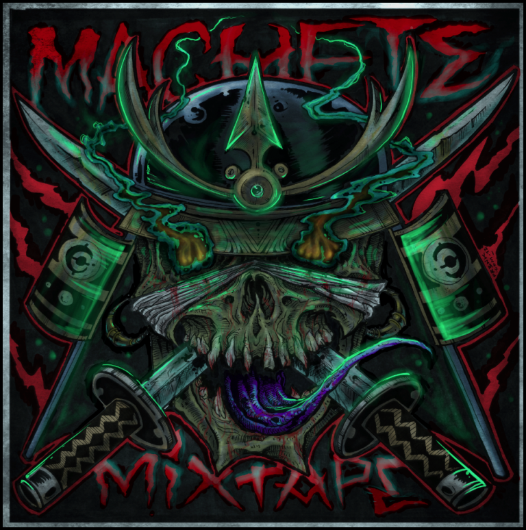 Cover dell'album 'Machete Mixtape' di Machete