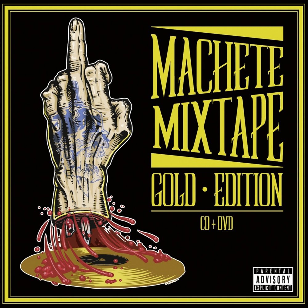 Cover dell'album 'Machete Mixtape Gold Edition' di Machete