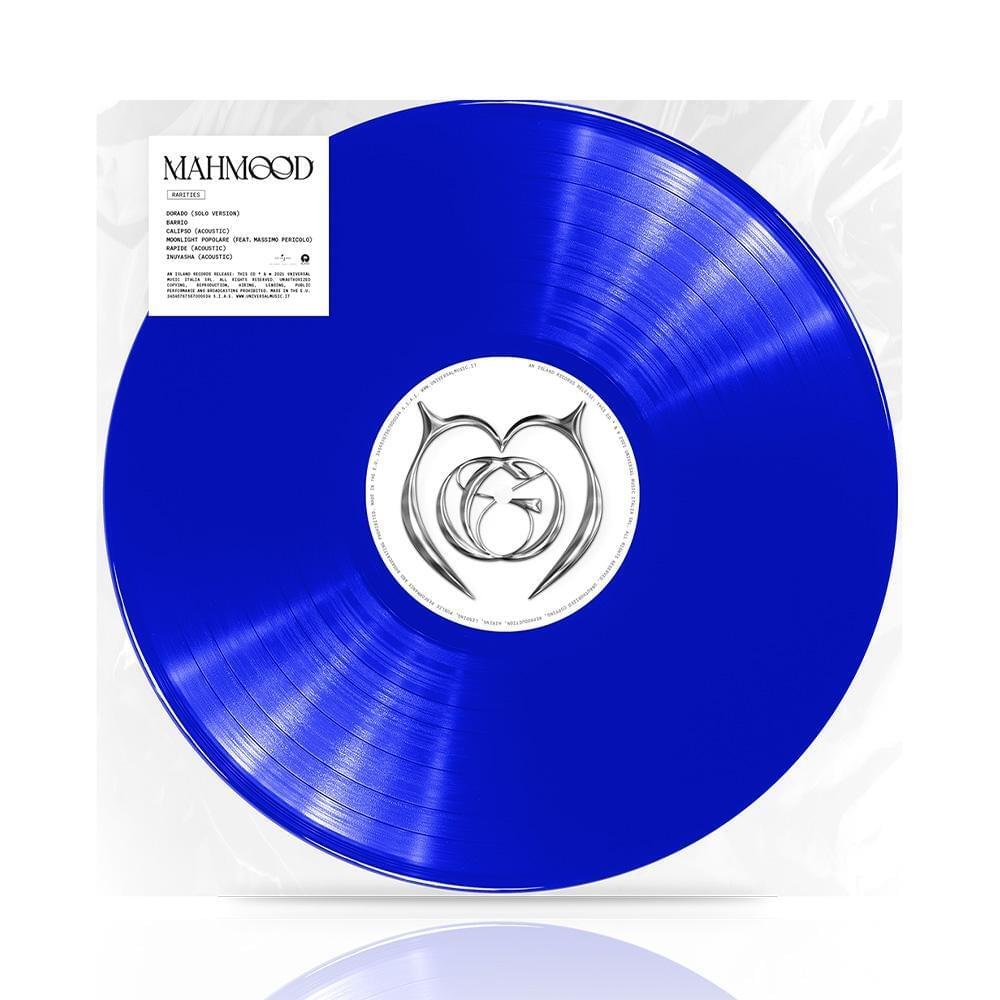 Cover dell'album 'Rarities LP' di Mahmood