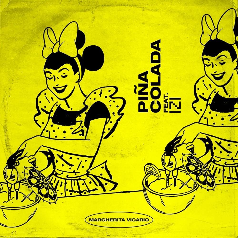 Cover della canzone 'Piña Colada' di Margherita Vicario ft. Izi