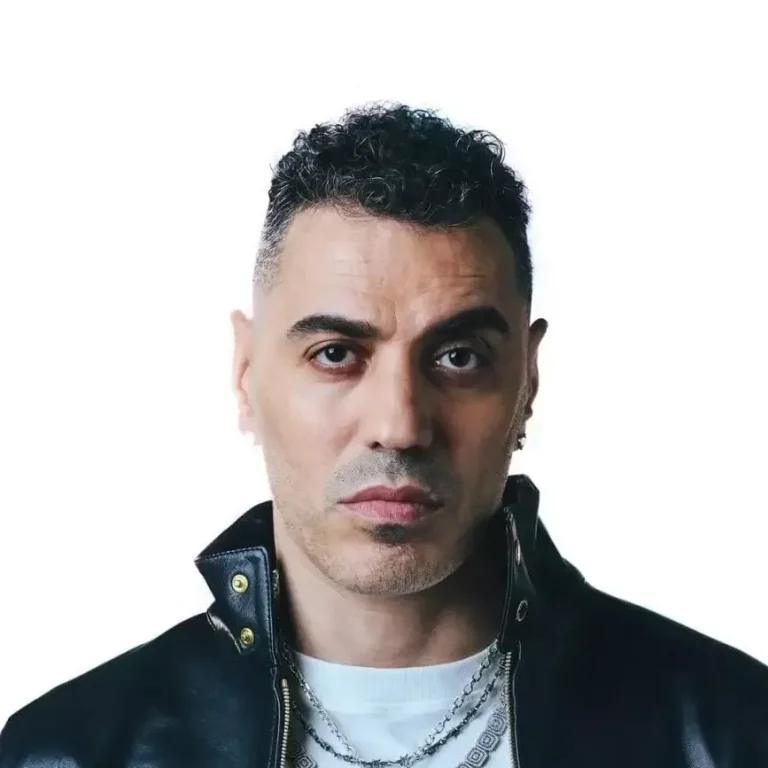 Foto di Marracash, artista con ruolo nel rap italiano