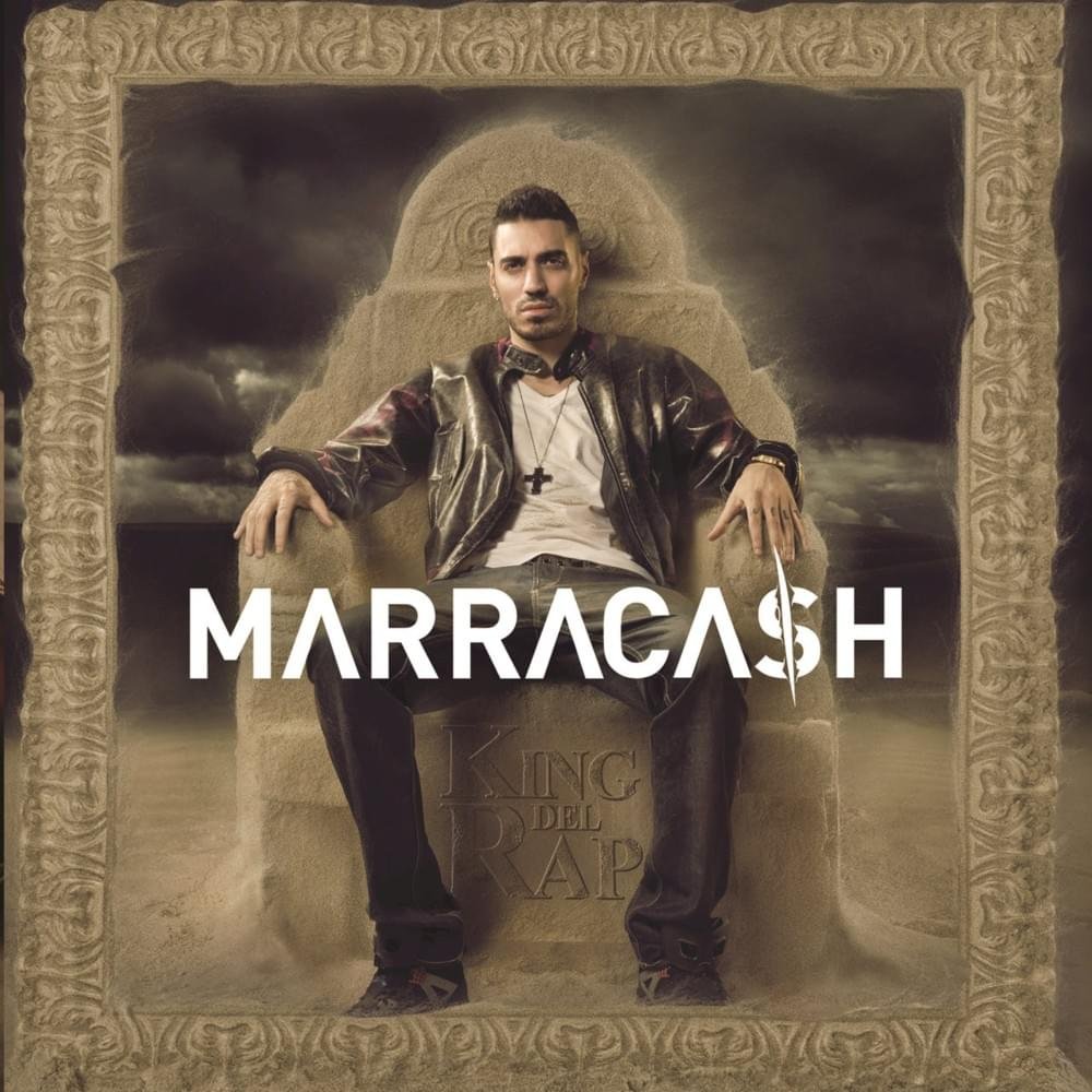Cover dell'album 'King Del Rap' di Marracash