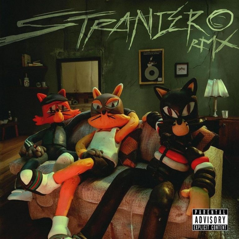 Cover della canzone 'Straniero RMX' di Massimo Pericolo ft. Neima Ezza, Tedua