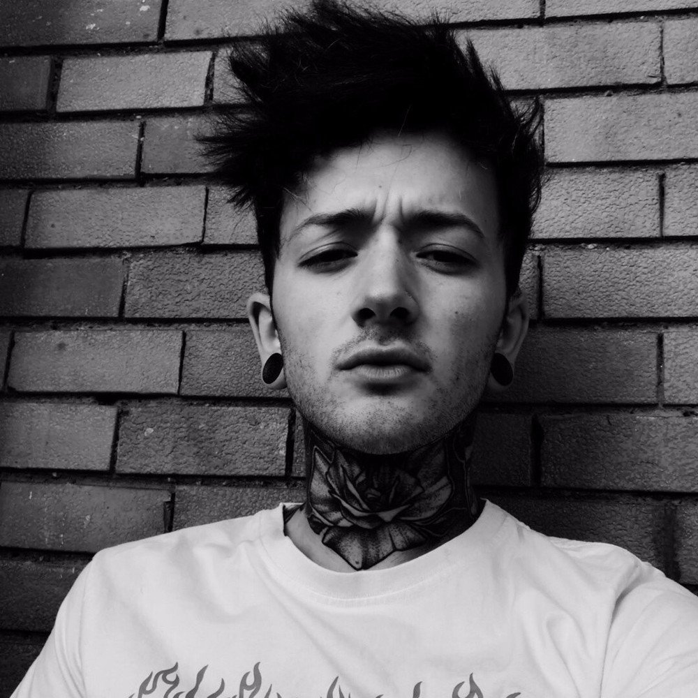 Foto di Mattia Biancardi, artista con ruolo nel rap italiano