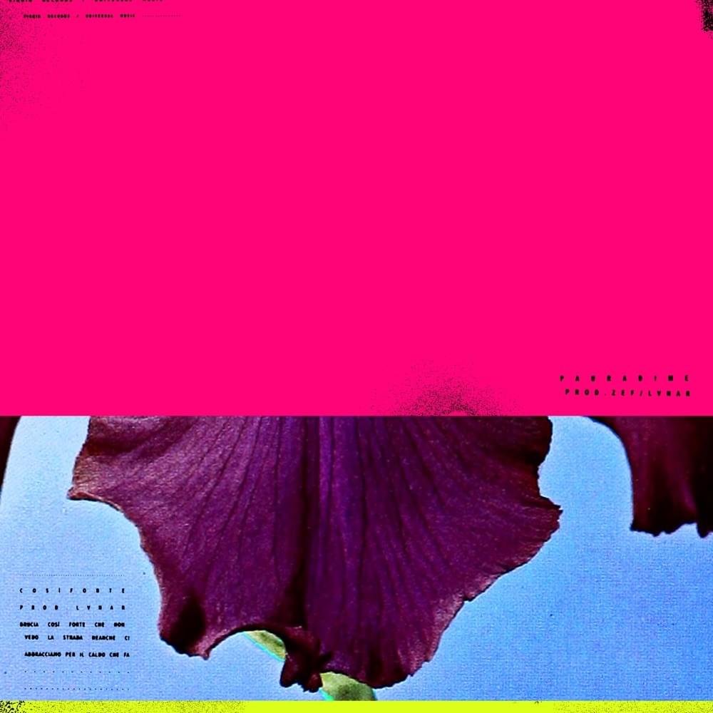 Cover della canzone 'Così Forte' di Mecna