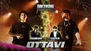Cover della canzone 'MIC TYSON 2024 - Bruno Bug VS Cuta (Ottavi, turno 7)' di Mic Tyson Battle ft. Bruno Bug, Cuta