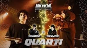 Cover della canzone 'MIC TYSON 2024 - Bruno Bug VS Reiven (Quarti, turno 4)' di Mic Tyson Battle ft. Bruno Bug, Reiven