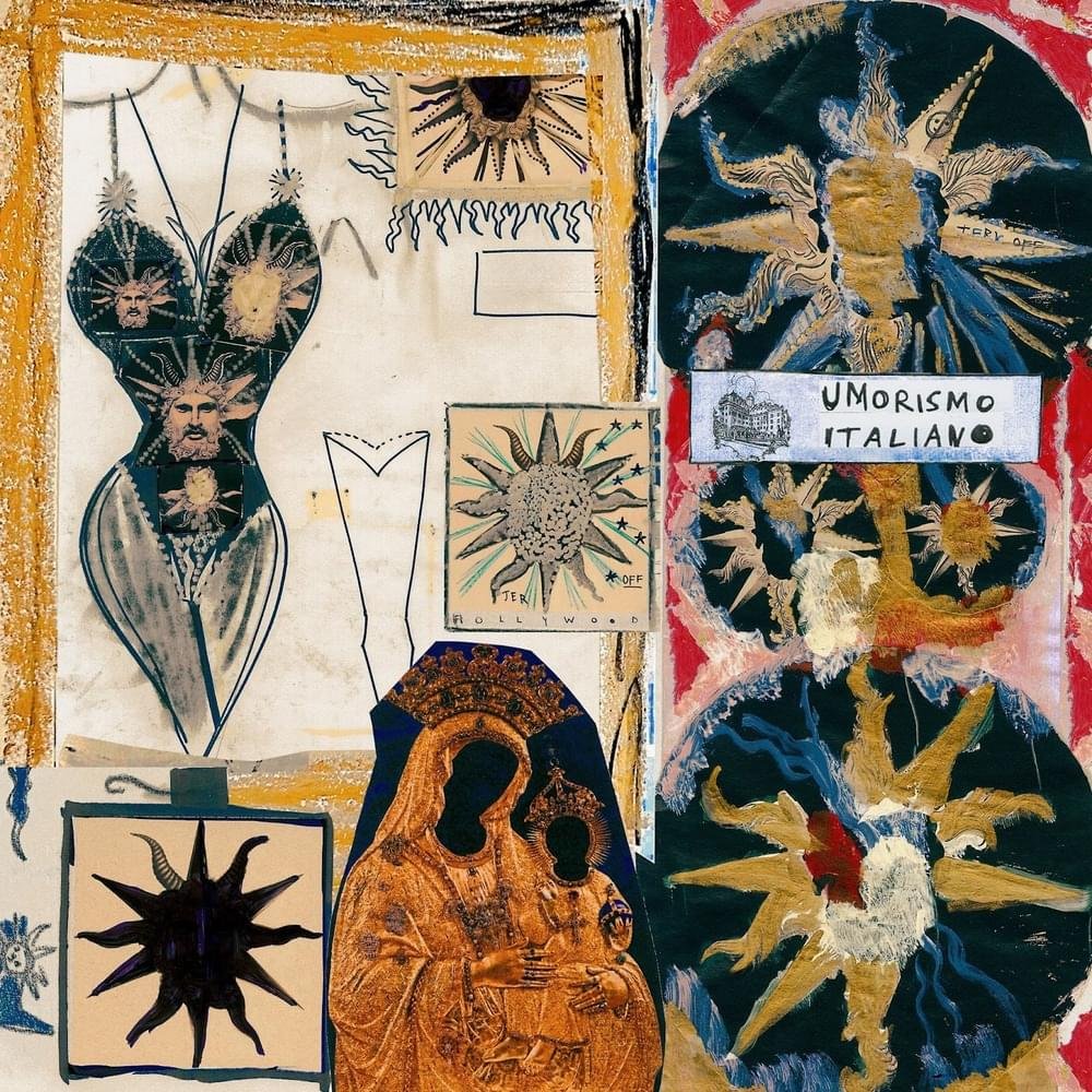 Cover della canzone 'umorismo italiano (feat. Guè)' di Michele Bravi ft. Guè