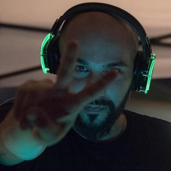 Foto di Michele Gas, artista con ruolo nel rap italiano