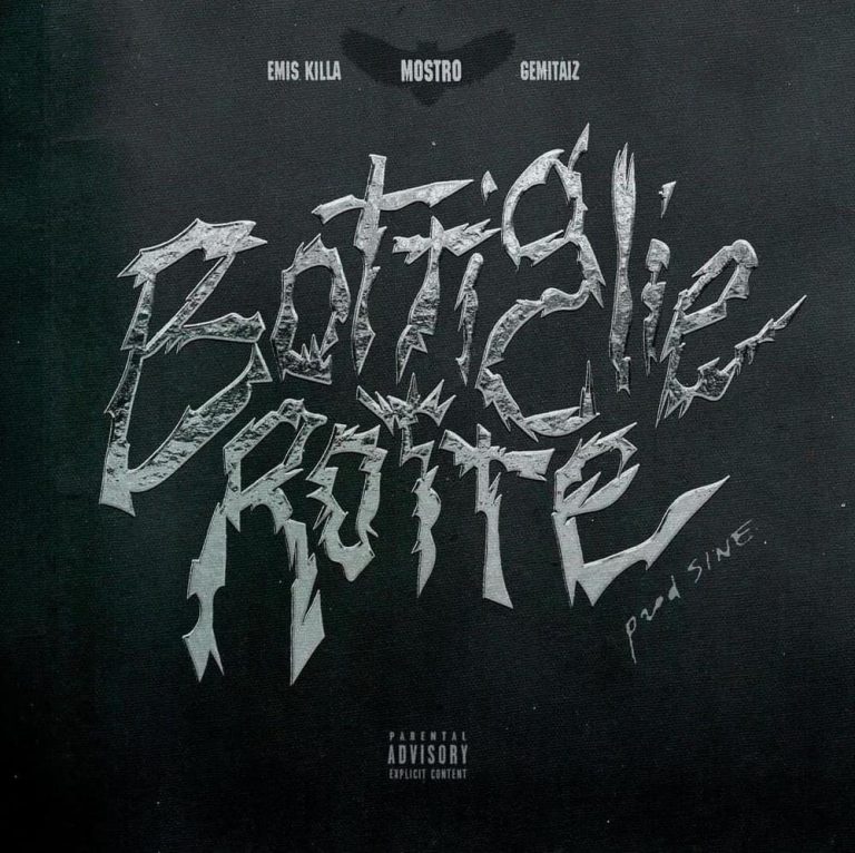 Cover della canzone 'Bottiglie rotte' di Mostro ft. Emis Killa, Gemitaiz