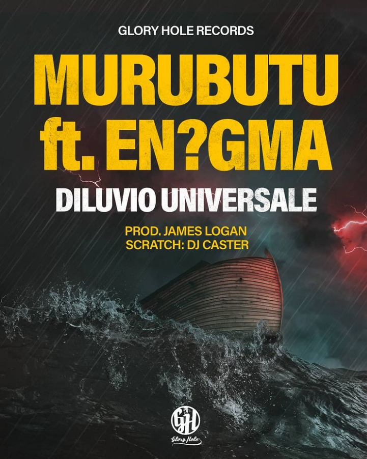 Cover della canzone 'Diluvio universale' di Murubutu ft. DJ Caster, En?gma