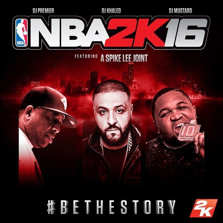 Cover dell'album 'NBA 2K16 Soundtrack'