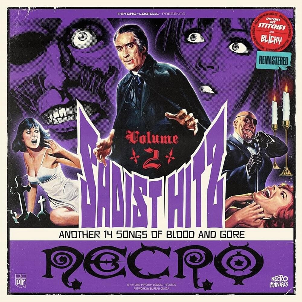 Cover dell'album 'Sadist Hitz Volume 2' di Necro