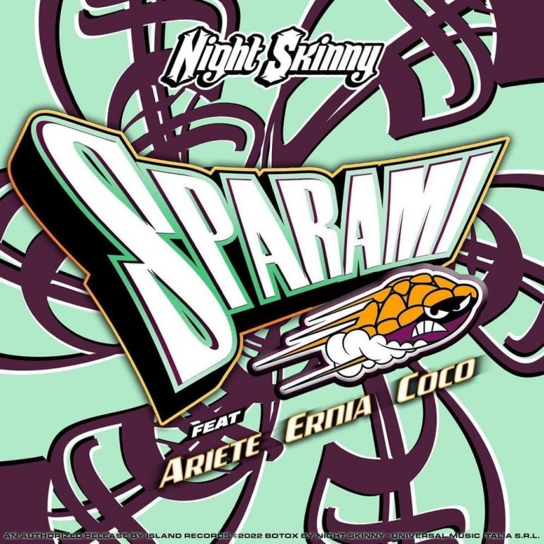 Cover della canzone 'Sparami' di Night Skinny ft. ARIETE, CoCo, Ernia