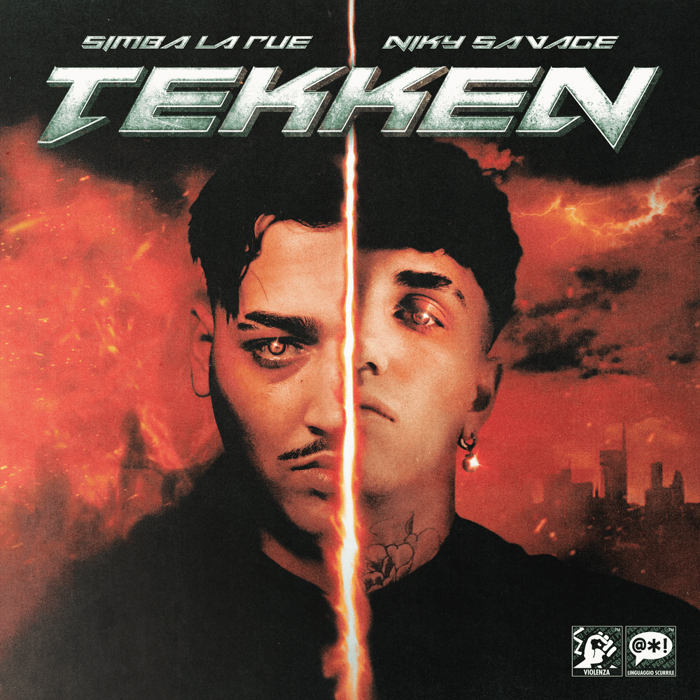 Cover della canzone 'TEKKEN' di Niky Savage ft. Simba La Rue