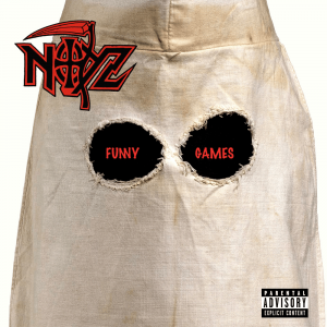 Cover dell'album 'FUNNY GAMES' di Noyz Narcos in cui è contenuta 'DRUGSTORE'