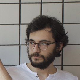 Foto di Olmo Martellacci, artista con ruolo nel rap italiano