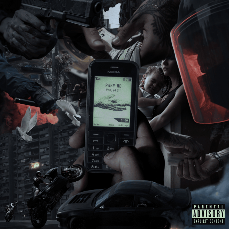 Cover della canzone 'HD' di Paky