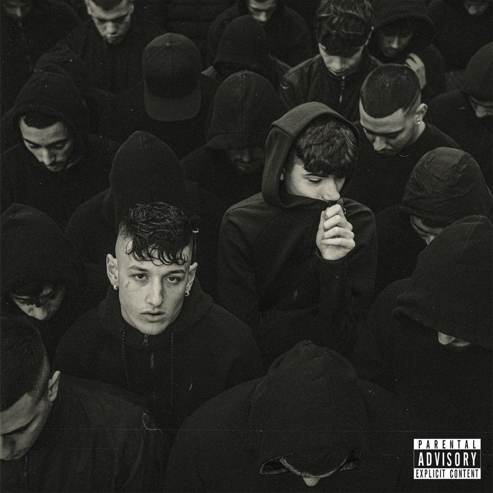 Cover della canzone 'Tuta Black' di Paky ft. Shiva