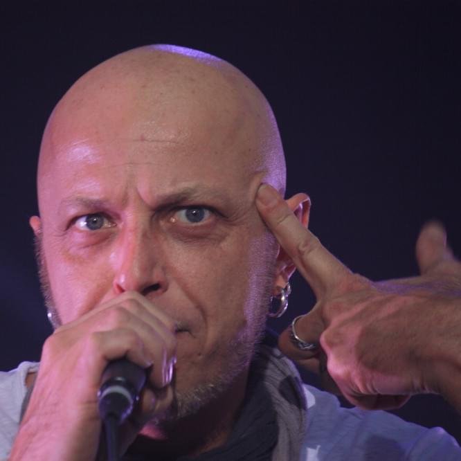 Foto di Paolo Bruni, artista con ruolo nel rap italiano