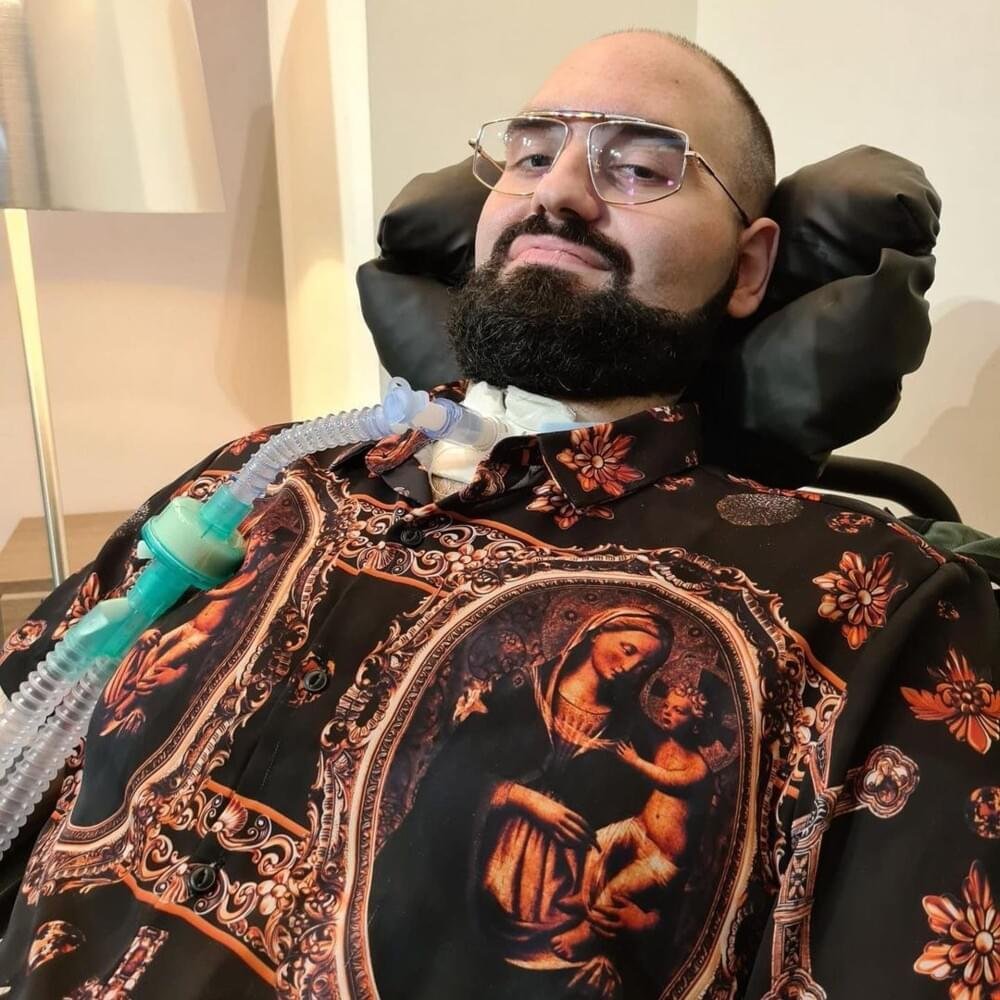Foto di Paolo Palumbo, artista con ruolo nel rap italiano