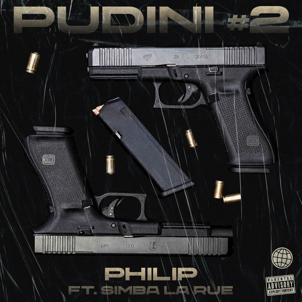 Cover della canzone 'Pudini #2' di Philip ft. Simba La Rue