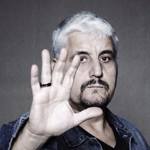 Foto di Pino Daniele, artista con ruolo nel rap italiano