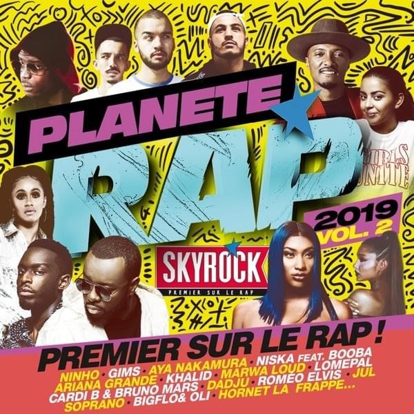 Cover dell'album 'Planète Rap 2019, Vol. 2'