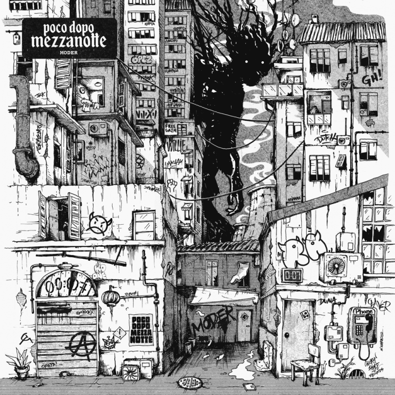 Cover dell'album 'Poco dopo mezzanotte'