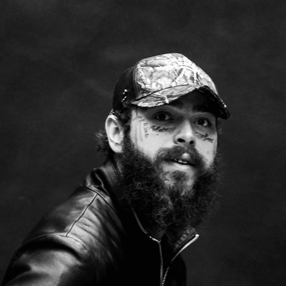 Foto di Post Malone, artista con ruolo nel rap italiano