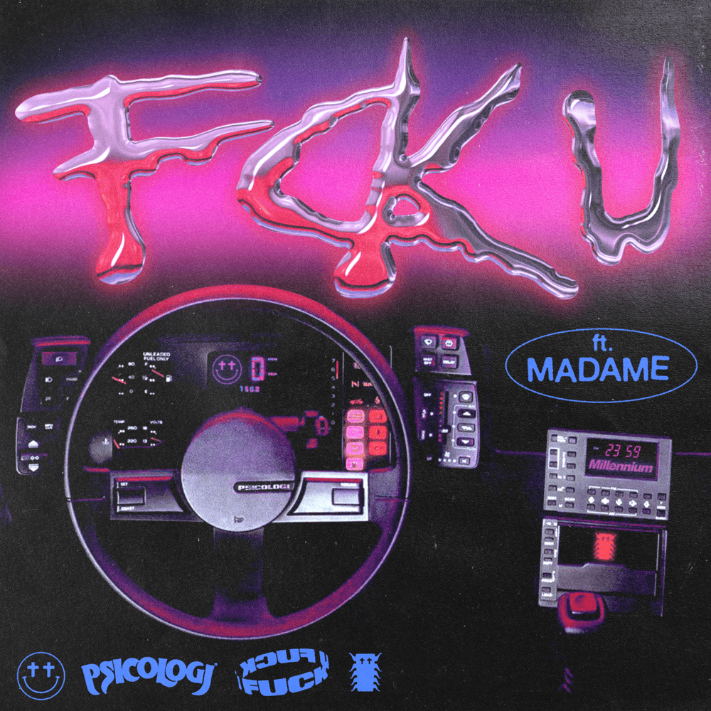 Cover della canzone 'FCK U' di PSICOLOGI ft. Madame