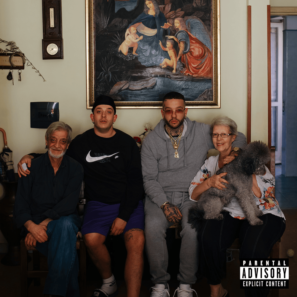 Cover della canzone 'AIR FORCE NERA' di Rasty Kilo