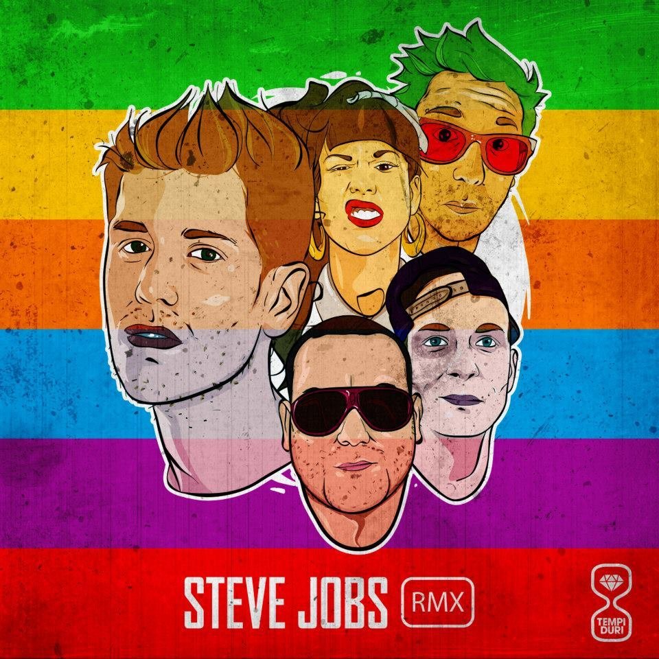 Cover della canzone 'Steve Jobs RMX' di Rayden (ITA) ft. Baby K, Clementino, Danti, Maxi B, Pakos