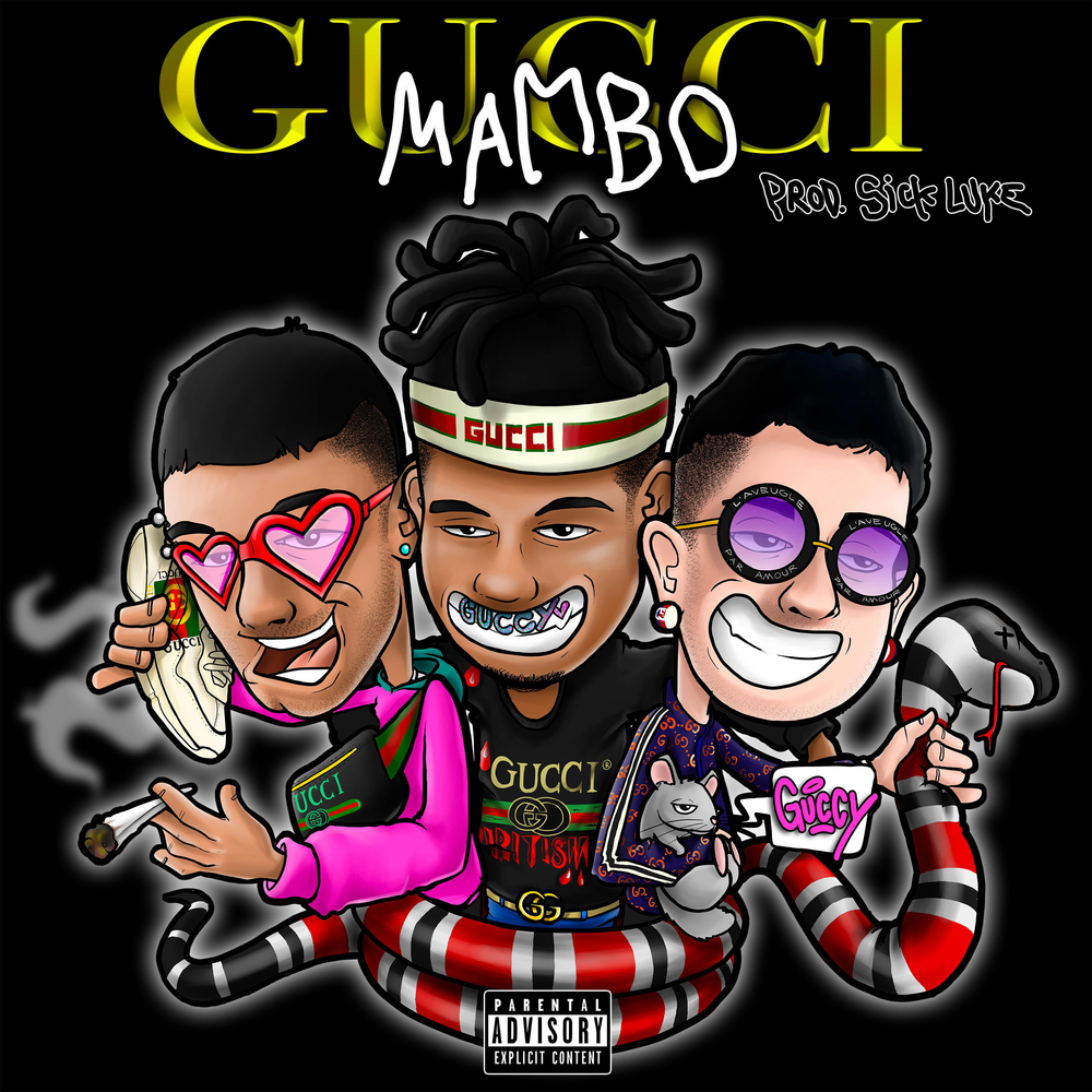 Cover della canzone 'Gucci Mambo' di Reggie Mills ft. Dark Polo Gang