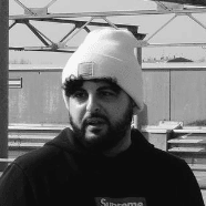 Foto di Renato Lambo, artista con ruolo nel rap italiano