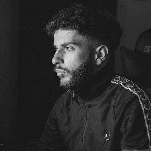 Foto di Riccardo Lonati, artista con ruolo nel rap italiano