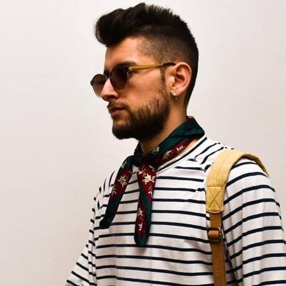 Foto di Riccardo Melon, artista con ruolo nel rap italiano