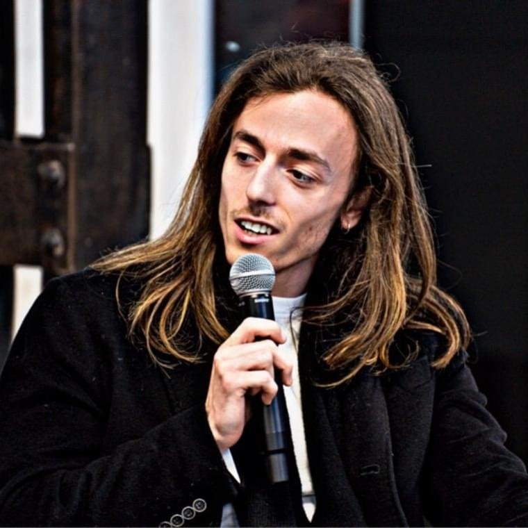 Foto di Riccardo Zangirolami, artista con ruolo nel rap italiano