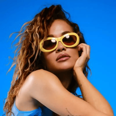 Foto di Rita Ora, artista con ruolo nel rap italiano