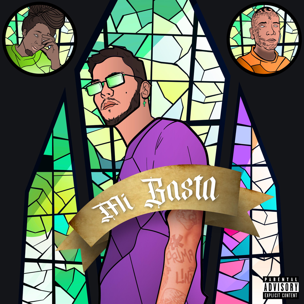 Cover della canzone 'Mi basta' di Rk Wolf ft. Block Mameli, Vacca
